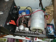 Top view of Ashover's engine