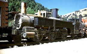 Central Pacific RR No. 233 as it appears today.