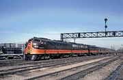 The  at Champaign, IL station on October 27, 1962.