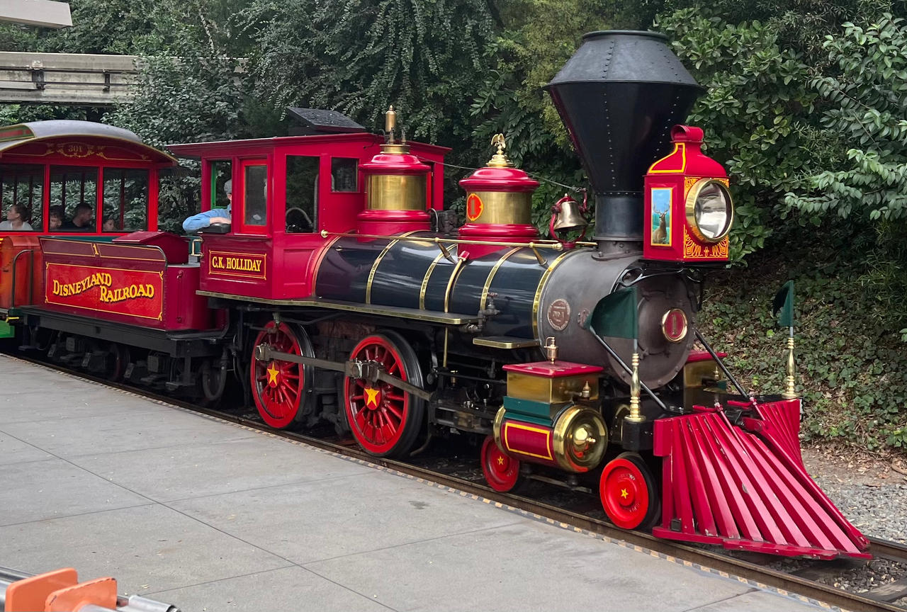 Ck holliday disneyland railroad sales