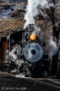 The Durango & Silverton is giving Southern Pacific 18 an oil-burning test run.