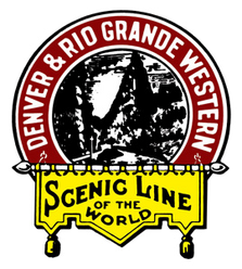 D&RGW's original logo used until the 1950's.