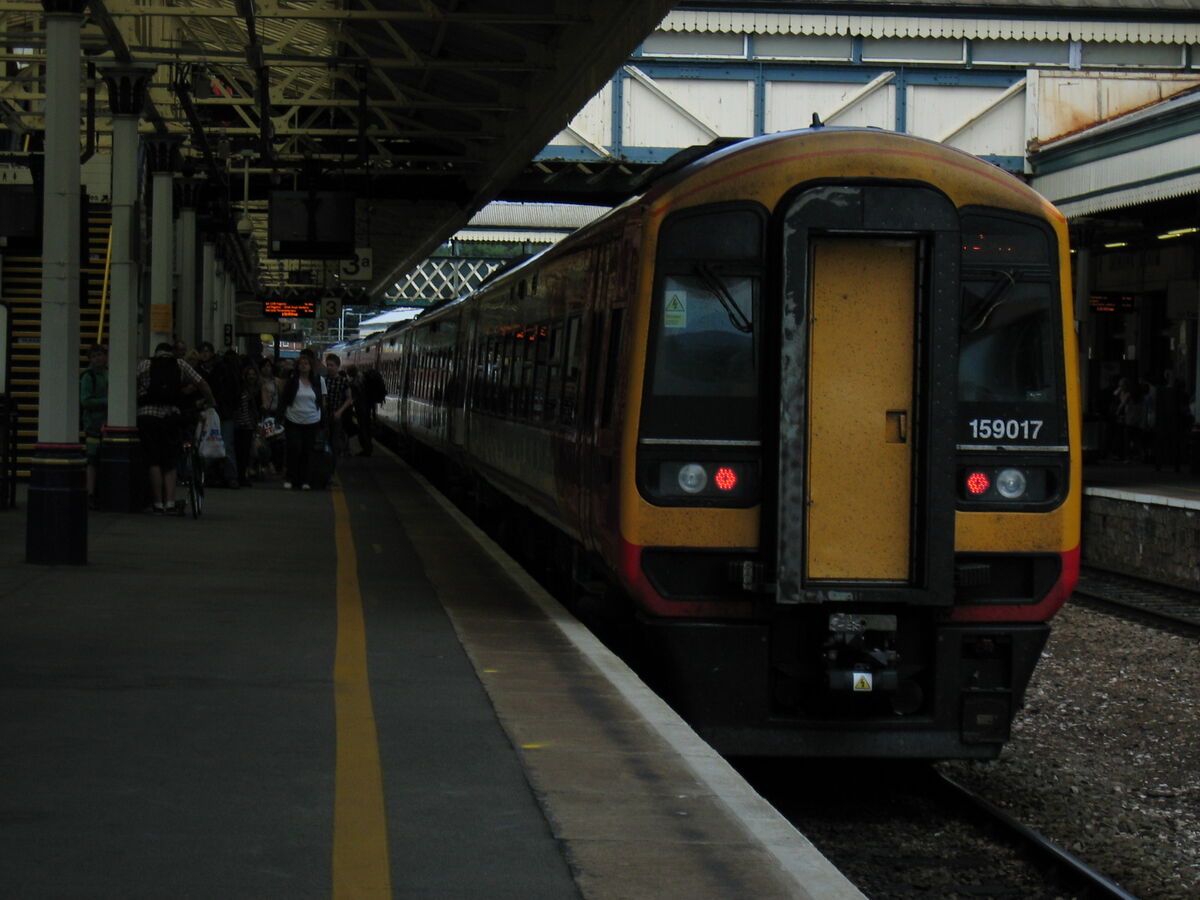 Br Class 159 South Western Turbo Locomotive Wiki Fandom 9773