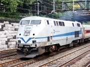 One of Metro North's earlier P32AC-DM units.