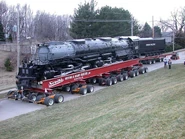 4023 being moved to Kenefick Park