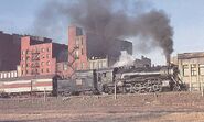 No. 3254 pulling into Steamtown.