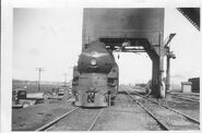 No. 3768 taking on coal at an unknown yard.