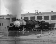 4023 outside the Union Pacific Shops.
