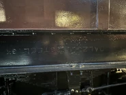 Various markings on side