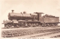 Southern-railway-postcard-lbscr-k-class-2-6-0-b343