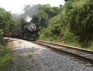 No. 610 operating at the Tennessee Valley Railroad.