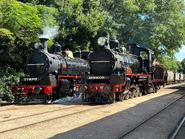 Queensland Government Railway No. 967 with Sister locomotive No. 45.