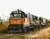 Milwaukee Road GE U30B diesel locomotive #5601.