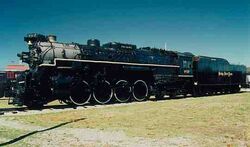 File:New York, Chicago & St. Louis Railroad (Nickel Plate Road) - 757 steam  locomotive (S-2 2-8-4) & tender 1 (26514541484).jpg - Wikipedia