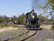 No. 18 moves around the west leg of the wye.