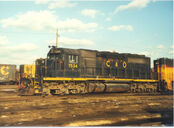 C&O SD40 7534 (now CSX 4617)