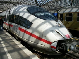 An ICE's Scharfenberg coupler.