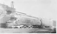 PRR Streamlined K4s 3768 Locomotive 1940