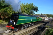 BR Battle of Britain class 34081 92 Squadron