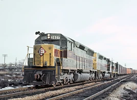 Erie Lackawanna 3627 (SD45) in January 1972 (27689634036)