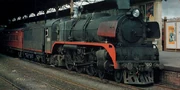 An example of a 4-6-4 tender locomotive.
