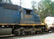 CSX #8807; the "Colonel Philip Hooper" dedication unit.