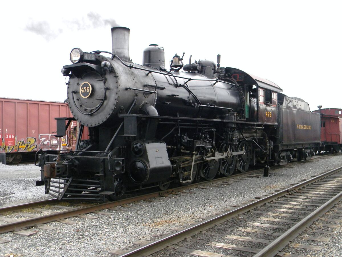 Norfolk & Western 475 Steam Train 