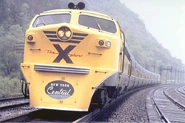 The New York Central Railroad's Ohio Xplorer in June 1956