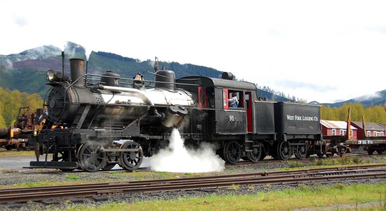 Mount Rainier Scenic Railroad back in operation sooner than predicted