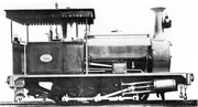 Natal Harbours Department locomotive John Milne