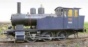 A handcrafted, 1:8  scale model of a Finnish 