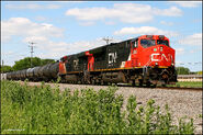 CN ET44AC #3045, Waukesha, Wi. Jun 2016