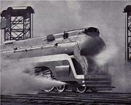 No. 3460 hiss steam engine