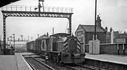 D2599 at Goole with a short freight train in April 1961.