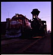 No. 1 with the Atchison Topeka & Santa Fe Railway Company's Bicentennial Unit 5700