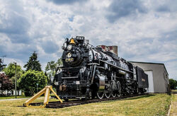 File:New York, Chicago & St. Louis Railroad (Nickel Plate Road) - 757 steam  locomotive (S-2 2-8-4) & tender 1 (26514541484).jpg - Wikipedia