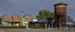 Panorama of Lomita Railroad Museum, May 2018