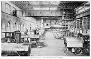 Baldwin Locomotive Works, Erecting Floor, 1896