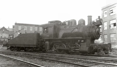 PRR A4 #757 in service during 1925 at an unknown location. This Engine was built by Juniata in 1907 and Scrapped in October 1928.