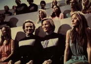 Francis 7 and Logan 5 attending Carousel