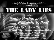 The Lady Lies (1929)