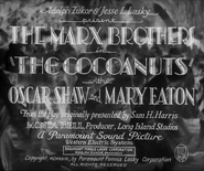 The Marx Brothers: The Cocoanuts (1929)