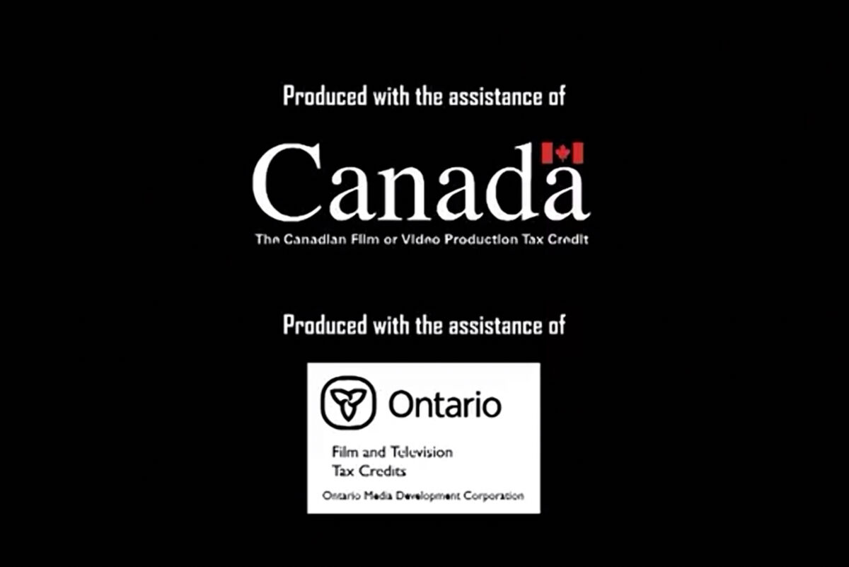 Ontario Film and Television Tax Credits/Credits Variants Logo