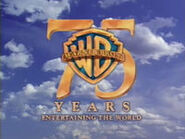 In 2000, like other Warner labels, a 75th Anniversary version was made. This logo is seen during the year on home video releases and some trailers.