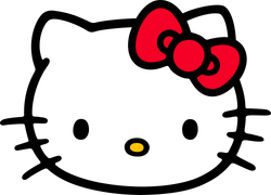 Hello Kitty Bow Colour Variants Logo Timeline Wiki Fandom