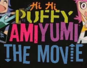 Hi Hi Puffy Amiyumi The Movie Logo Timeline Wiki Fandom Few months after puffy amiyumi shutdown, puffy amiyumi (yinyangia) was temporarily replaced by lucky kids (yinyangia) in january 2017. hi hi puffy amiyumi the movie logo