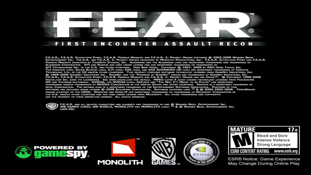 Warner Bros. Interactive Entertainment, F.E.A.R. Wiki