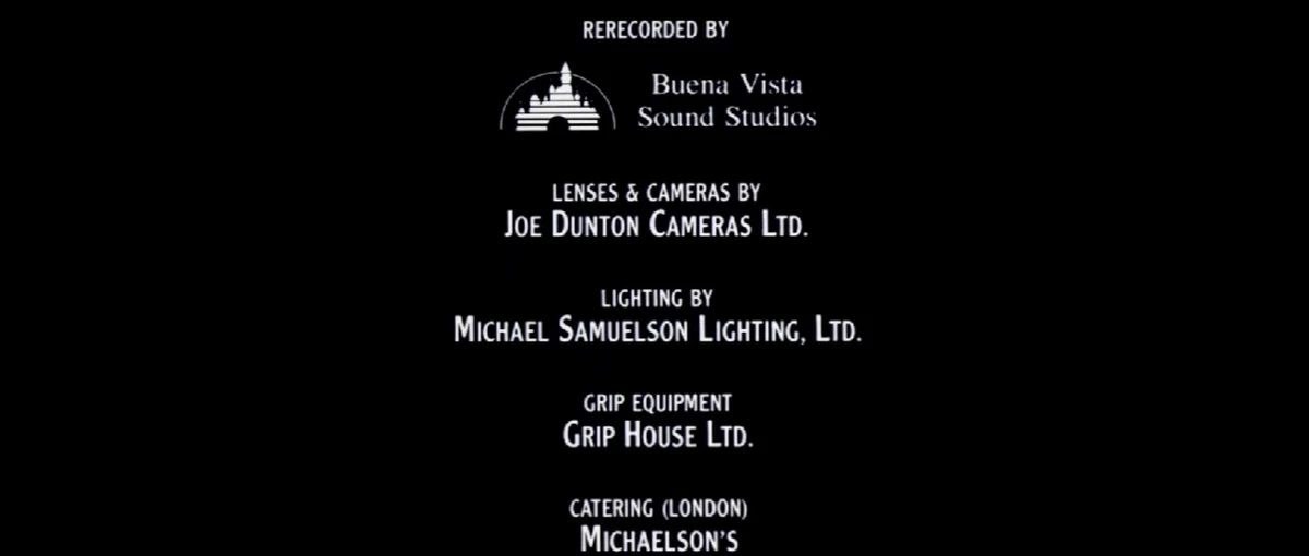 Buena Vista Sound/Credits Variants Logo Timeline Wiki Fandom