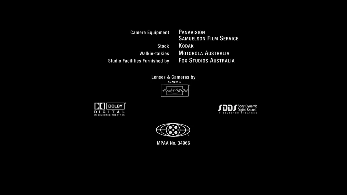 Fox Studios Australia/In-Credit Text Variants | Logo Timeline Wiki