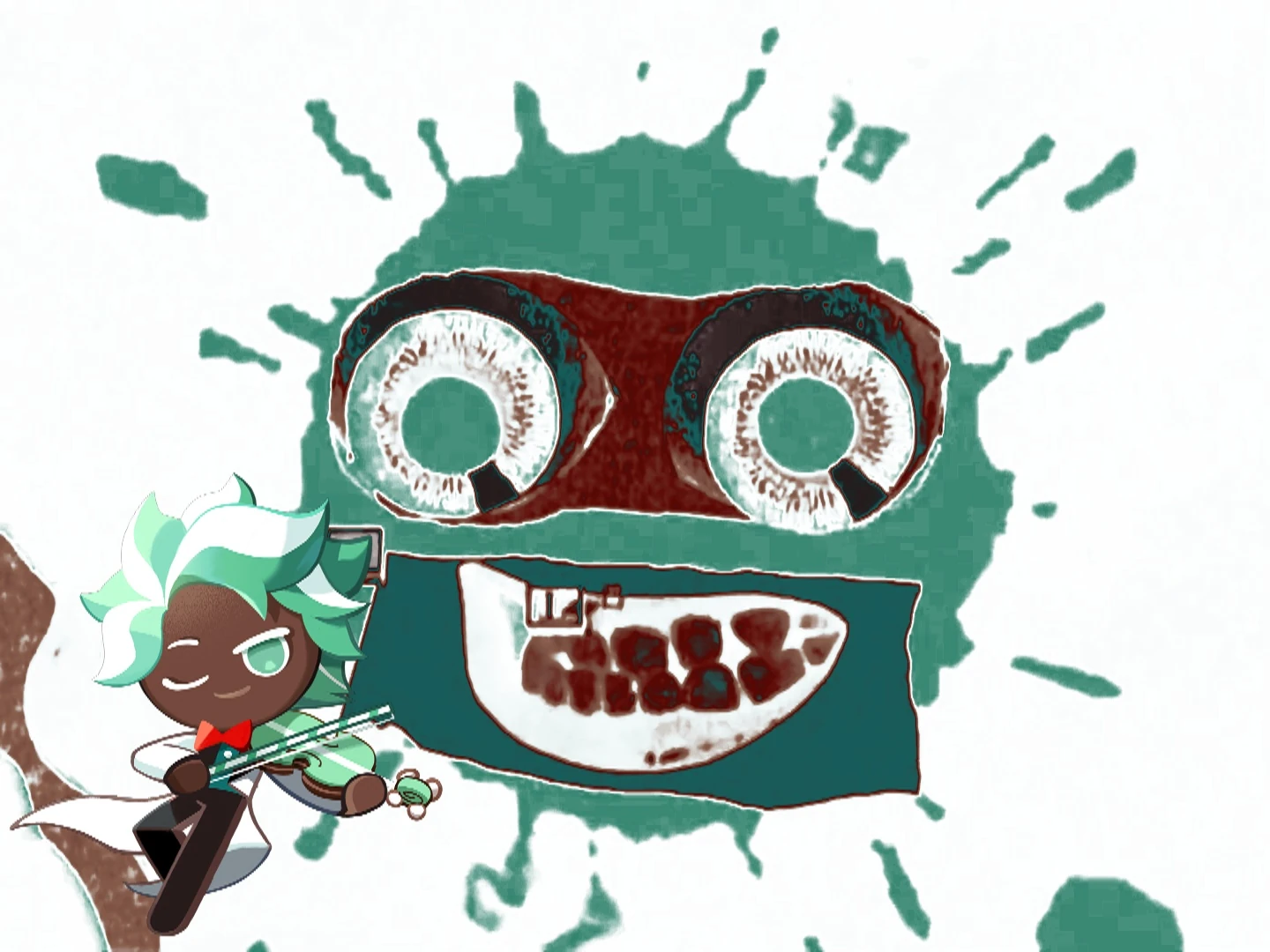 mint choco♡ Mint Choco Cookie MAX Flanged Saw | Logo Editing Wiki | Fandom